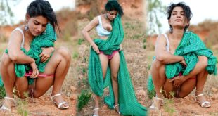 Resmi R Nair Exclusive Outdoor Pee and Masturbation